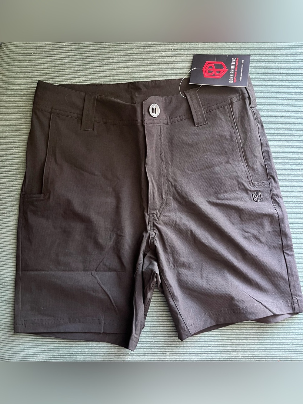 Born Primitive Traverse Shorts Black Workout Gym Train NWT Athleisure 30 Lift